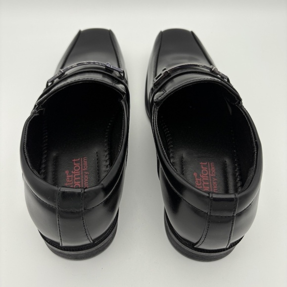 NWOB Dexter Comfort Memory Foam Crosby Black Dress Shoe w/ Buckle Accent - Picture 7 of 10